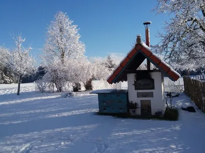 Backhäusl im Winter
