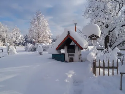 Backhäusl im Winter