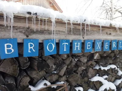 Brothexerl im Winter